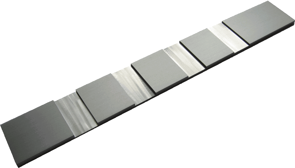 Wandreduktionen in Aluminium